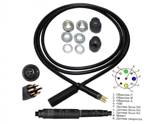 Мотор-колесо редукторное MXUS XF07F 48В 350Вт переднее